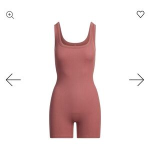 SKIMS Pink Shapewear Bodysuit Intimates
